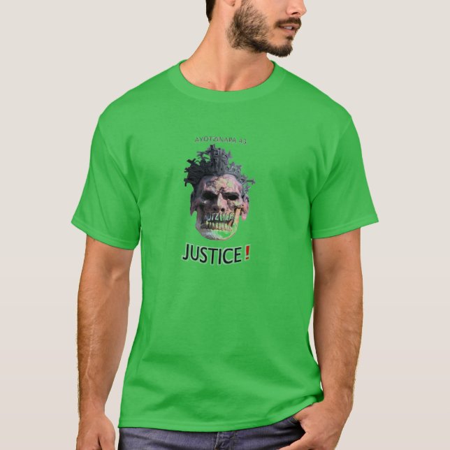 Camiseta Justicia de Ayotzinapa (Anverso)