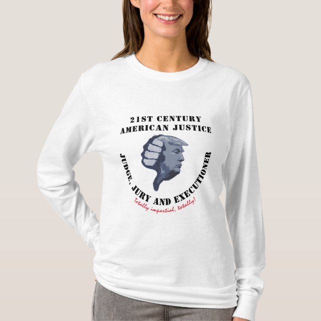 Camiseta Justicia estadounidense del siglo XXI (Anverso)