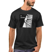 Justicia minimalista blanco y negro