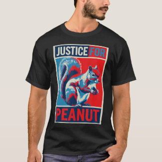 Camiseta Justicia Para El Maní, La Ardilla Tee Pnut Pnut Sq
