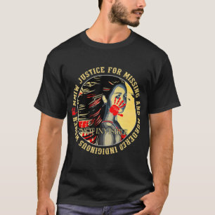 Camiseta Justicia para indígenas desaparecidos