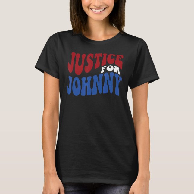 Camiseta Justicia Para Johnny (Anverso)