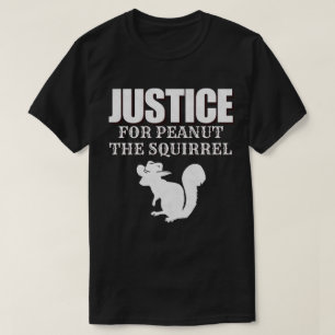 Camiseta Justicia para la ardilla del maní