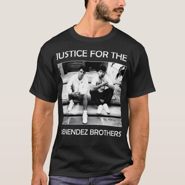 Camiseta Justicia Para Los Hermanos Menéndez (Anverso)