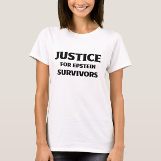 Camiseta "Justicia para los Supervivientes de Epst