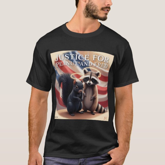 Camiseta Justicia para Peanut y Fred (Anverso)