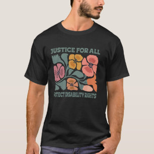 Camiseta Justicia para todos Proteger los derechos de las p