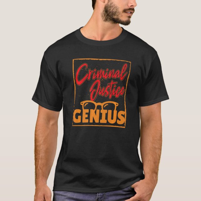 Camiseta Justicia Penal Júnior Jueza De Derecho Júnior Muje (Anverso)
