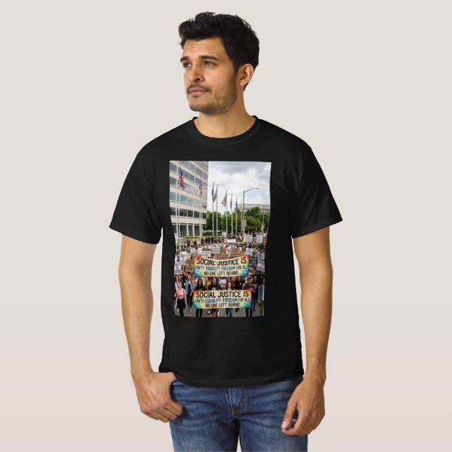 Camiseta Justicia Social (Anverso completo)