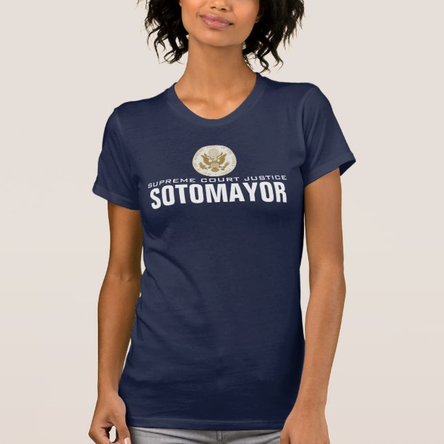 Camiseta Justicia Sotomayor (Anverso)