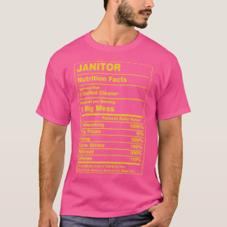 Camiseta Justificador de los hechos de nutrición