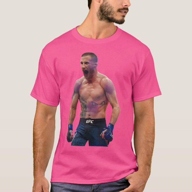 Camiseta Justin Gaethje Ufc Ligero Campeón Mma (Anverso)