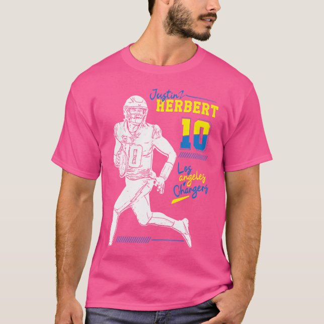 Camiseta Justin Herbert Los Angeles Chargers (Anverso)