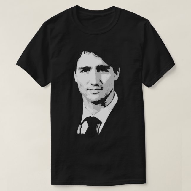 Camiseta Justin Trudeau (Diseño del anverso)