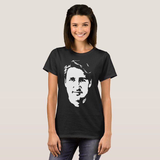 Camiseta Justin Trudeau (Anverso completo)