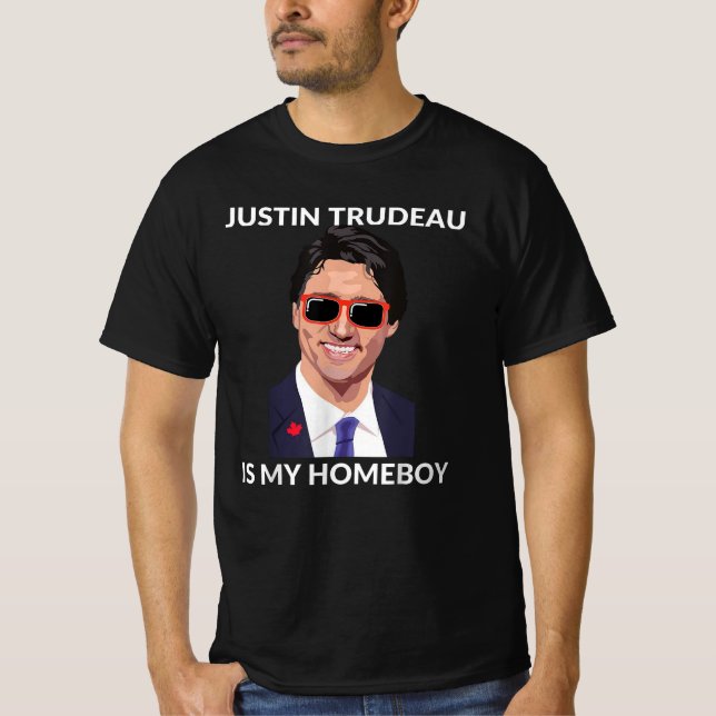 Camiseta Justin trudeau cool (Anverso)