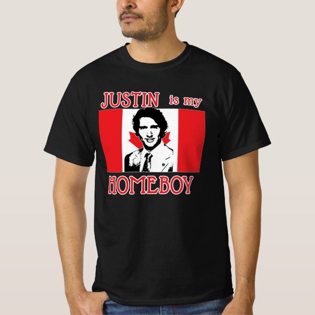 Camiseta Justin trudeau meme (Anverso)