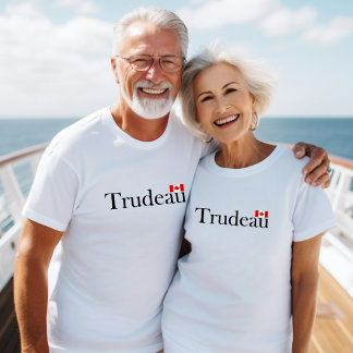 Camiseta Justin Trudeau Oficial Bandera Canadiense Color cl