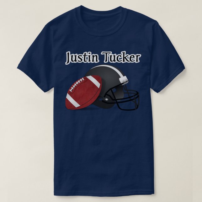 Camiseta Justin Tucker 1 (Diseño del anverso)