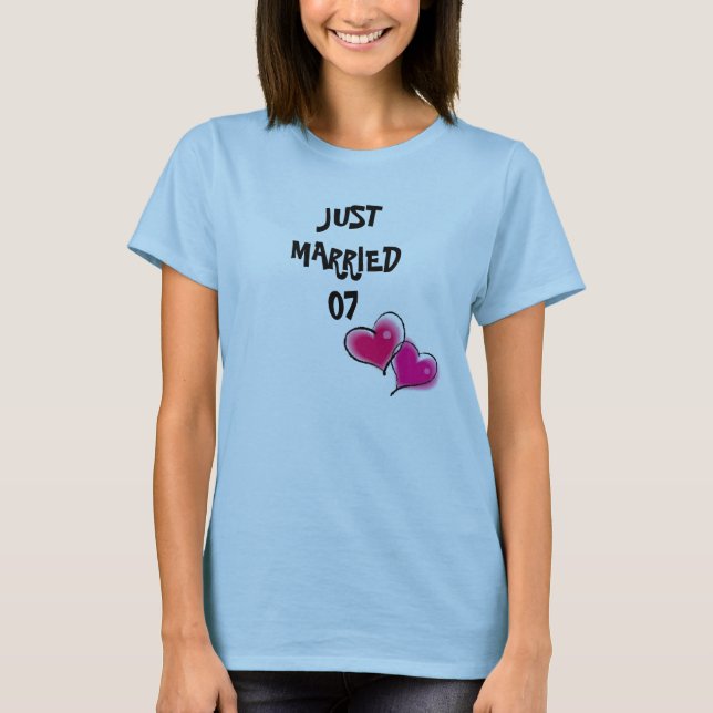 CAMISETA JUSTMARRIED07 (Anverso)