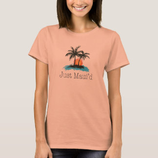 Camiseta JustMauidTropical Just Maui d