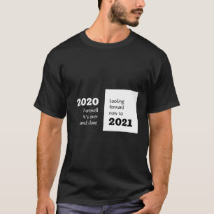 Camiseta JUSTO 2020   Mirando hacia el futuro 2021   Año nu