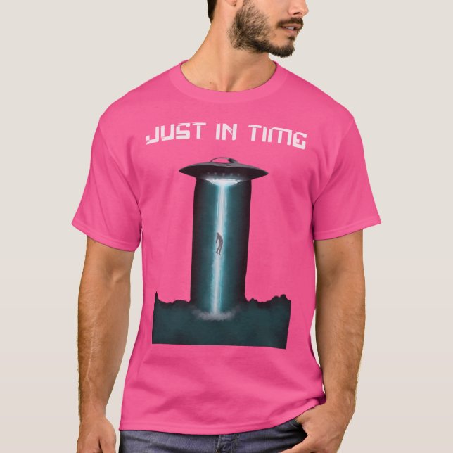 Camiseta Justo A Tiempo El Secuestro De Alien Ufo (Anverso)
