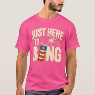 Camiseta Justo aquí a Bang