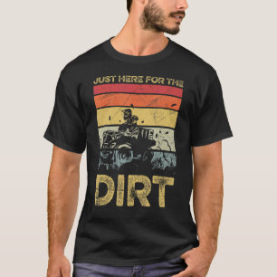 Camiseta Justo Aquí La Suciedad De Un Conductor De Biciclet