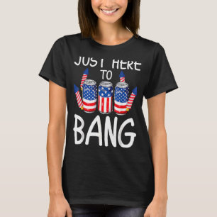 Camiseta Justo Aquí Para Bang Los Fuegos Artificiales De La