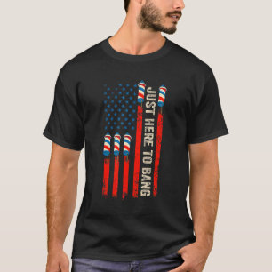 Camiseta Justo Aquí Para Bang Los Fuegos Artificiales De La