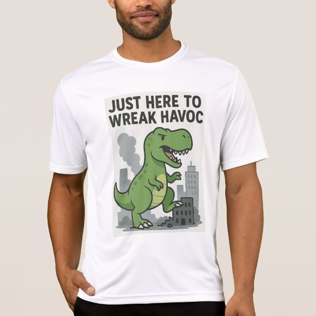 Camiseta Justo Aquí Para Despertar La Caída (Anverso)
