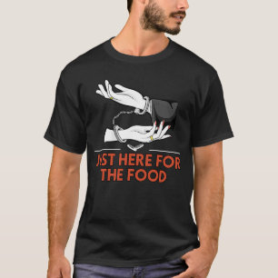 Camiseta Justo aquí para el Boda del Partido de la Boda Ali
