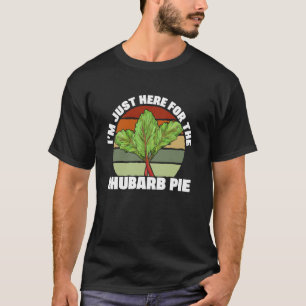 Camiseta Justo Aquí Para El Campesino Rhubarb Botanist Vega