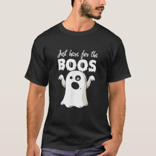 Camiseta Justo Aquí Para El Espinoso Boo Ghost Costume Hal
