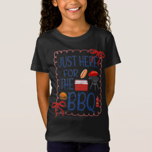 Camiseta Justo aquí para la barbacoa
