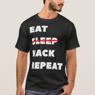 Camiseta Justo Aquí Para La Hackathon De Hacking Coding Swa