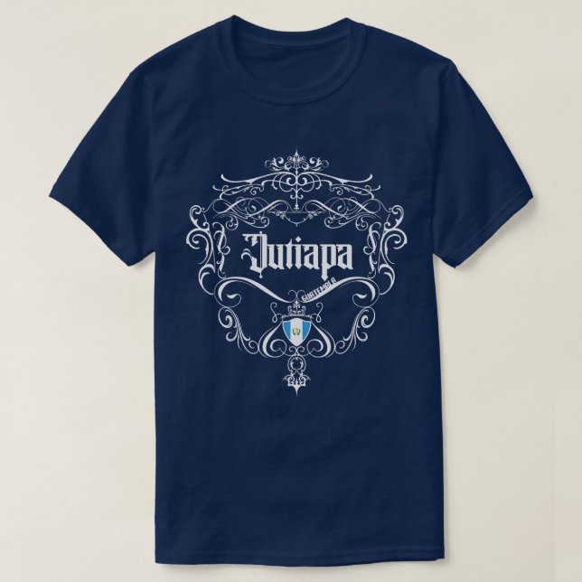Camiseta Jutiapa Vintage design 1 (Diseño del anverso)