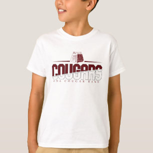 Camiseta juvenil blanca Ada Cougar