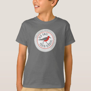 Camiseta juvenil con logo de Red Knot