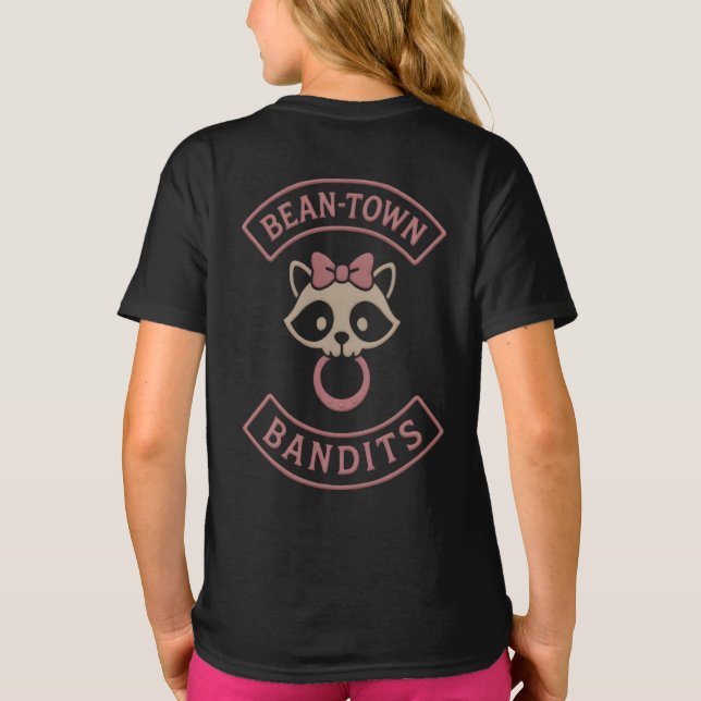Camiseta juvenil de Bean-Town Bandits (Reverso)