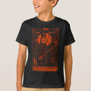 Camiseta juvenil de la carta de tarot de la calaba