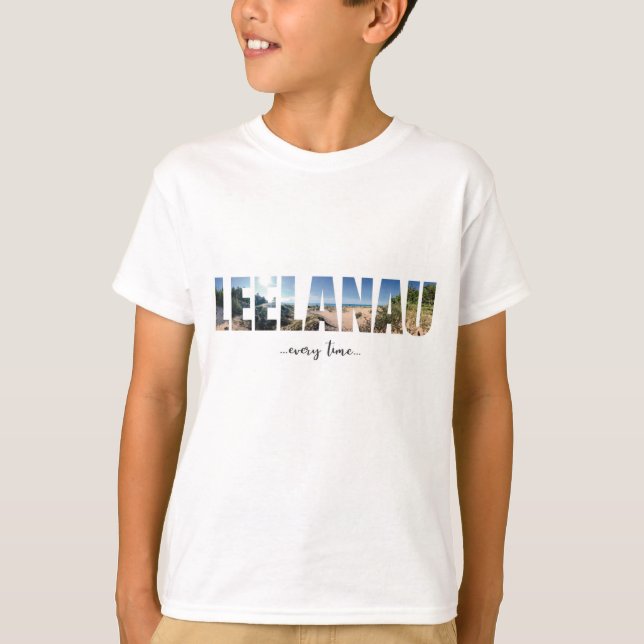 Camiseta Juvenil de Leelanau (Anverso)