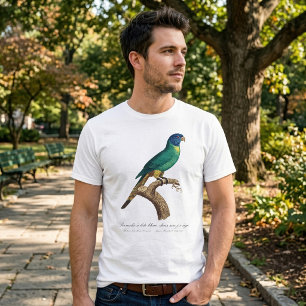 Camiseta Juvenil de lori arcoíris Trichoglossus moluccanus