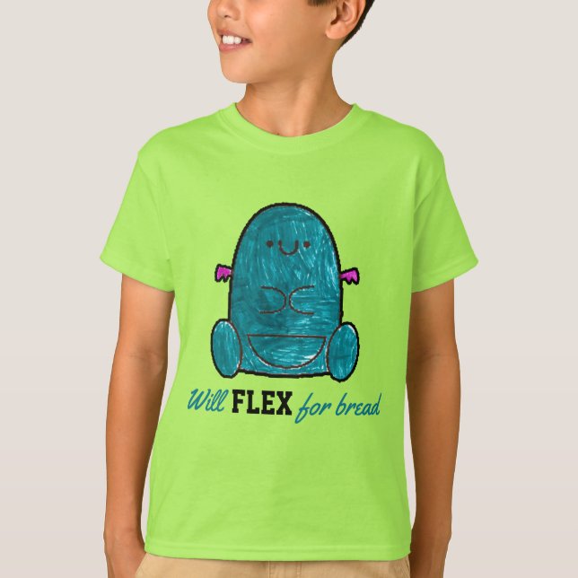 Camiseta juvenil flexible (Anverso)