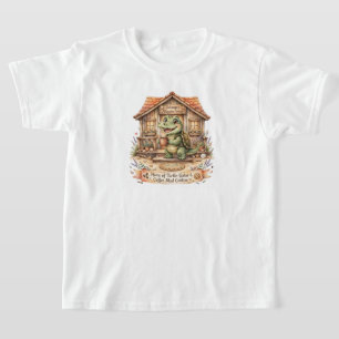 Camiseta juvenil mediana Solange Cozy Alligator Ho