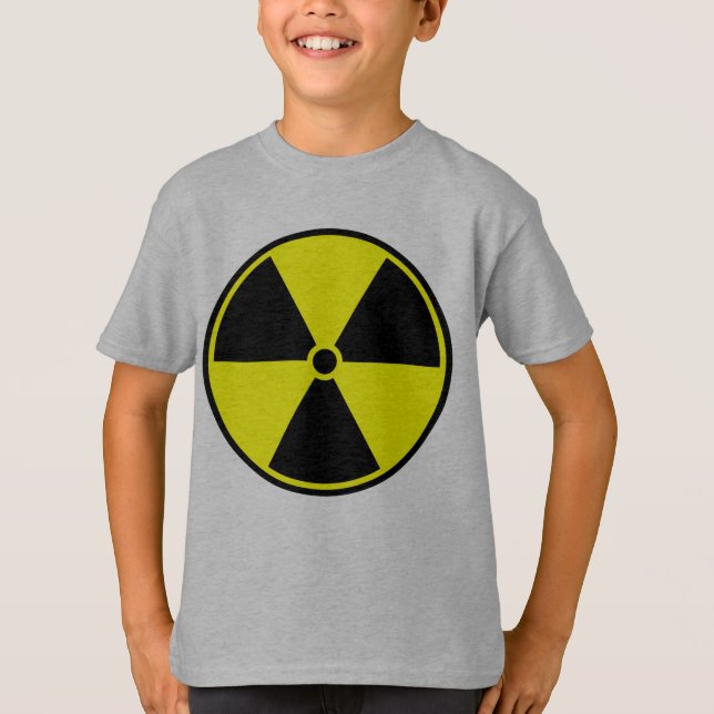 Camiseta juvenil radiactiva (Anverso)