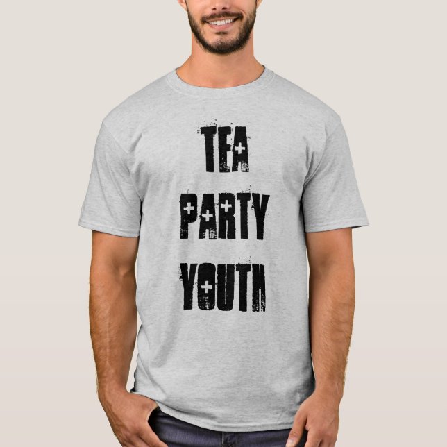 Camiseta Juventud de la fiesta del té (Anverso)