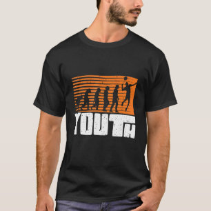 Camiseta Juventud Deportiva del Shuttlecock de Badminton