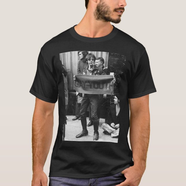 Camiseta Juventud gay 1970 (Anverso)